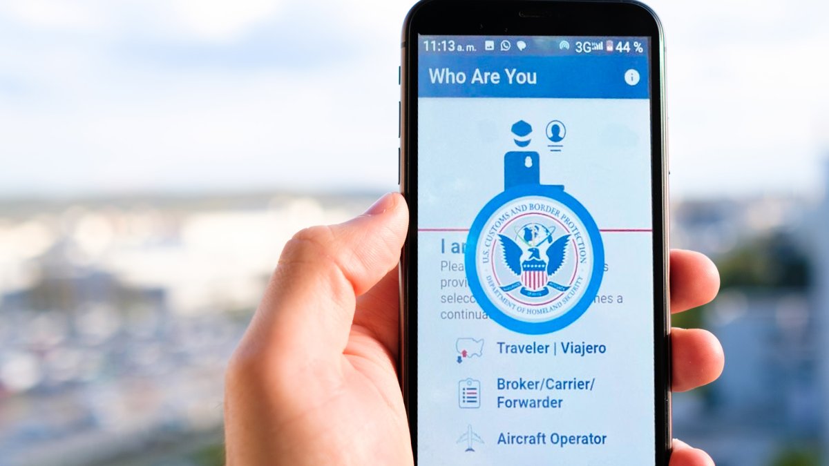La aplicación de teléfono móvil CBP One se introdujo para que quienes buscan asilo puedan hacer una cita de forma electrónica.