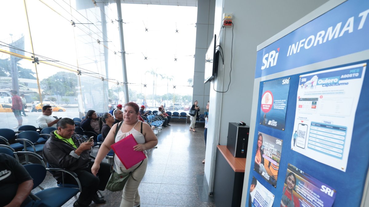 El SRI recaudó más dinero por diferentes impuestos, durante el 2024.