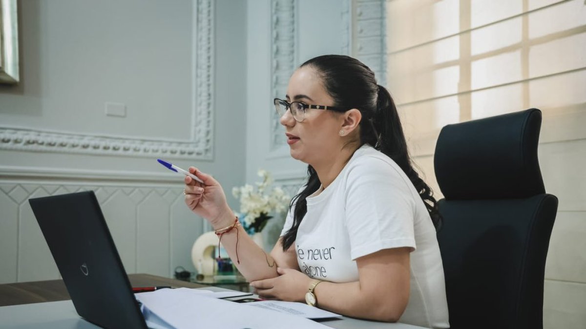 La vicealcaldesa de Guayaquil, Blanca López.