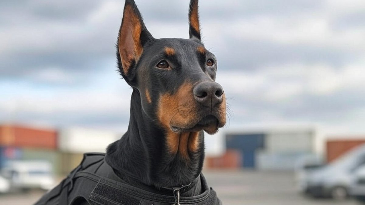 Ilustración referencial. Un can de la Policía detectó alcaloide en contenedores.