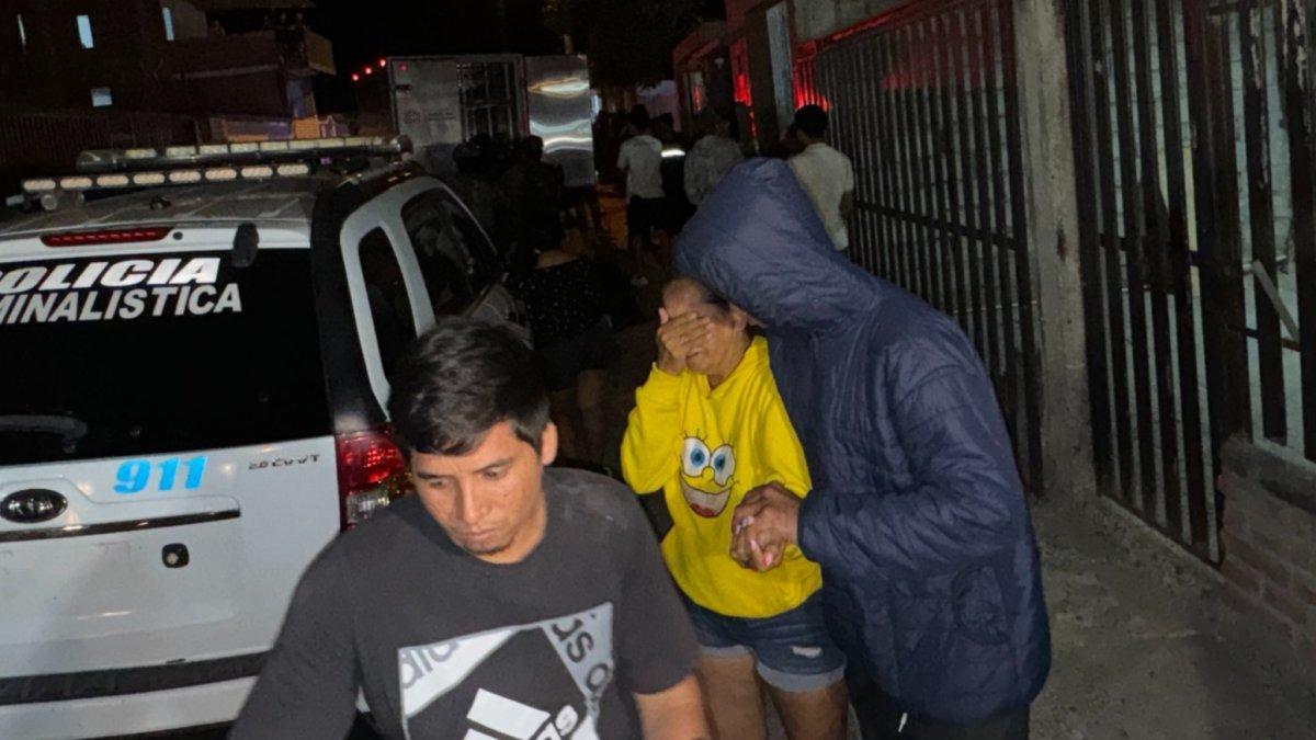 Desesperación. Familiares de la víctima exigen justicia y buscan a la niña