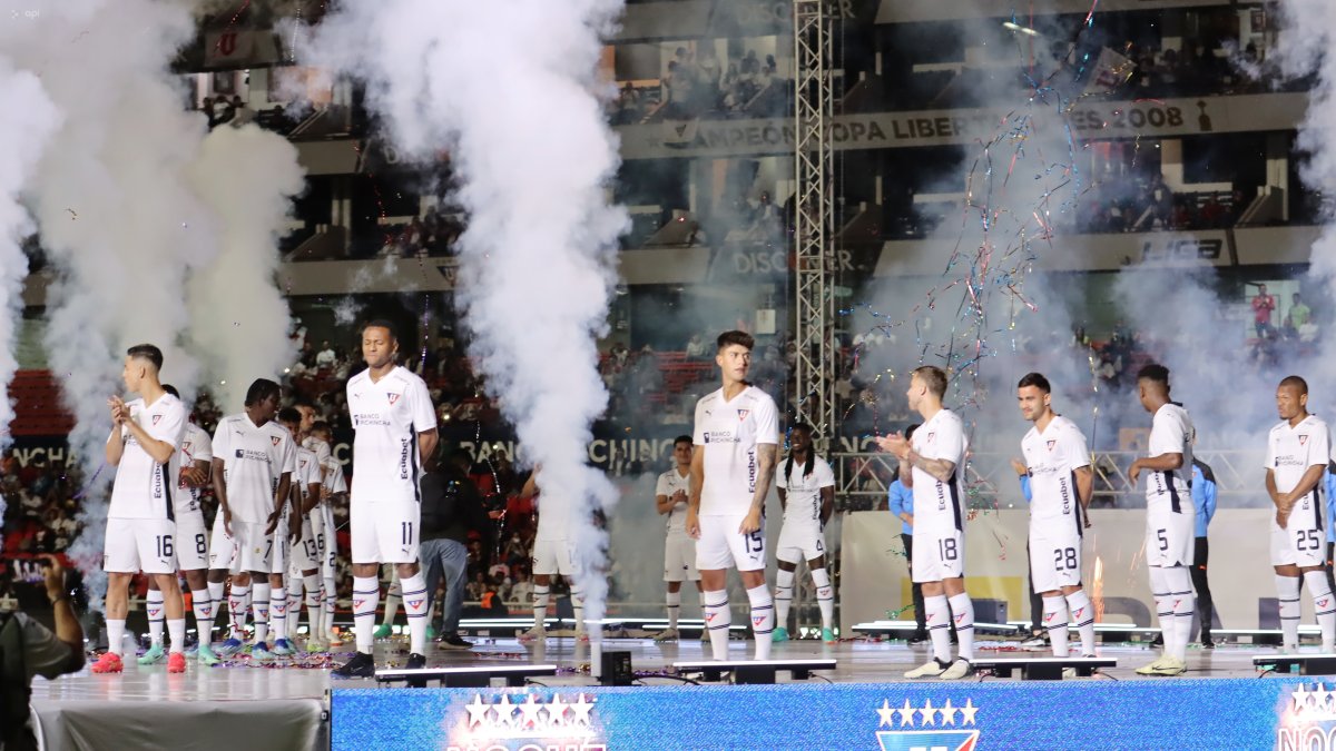 Los jugadores de Liga de Quito tendrán su presentación oficial ante la hinchada.