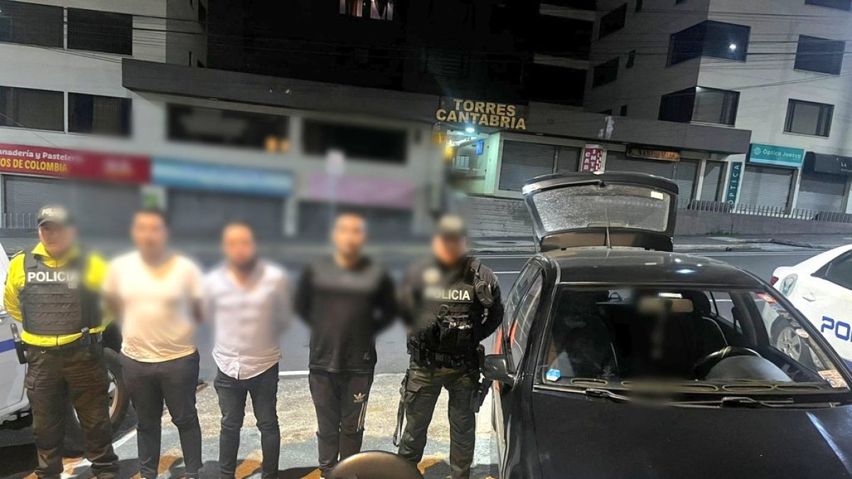 La Policía también retuvo un vehículo con fines investigativos.