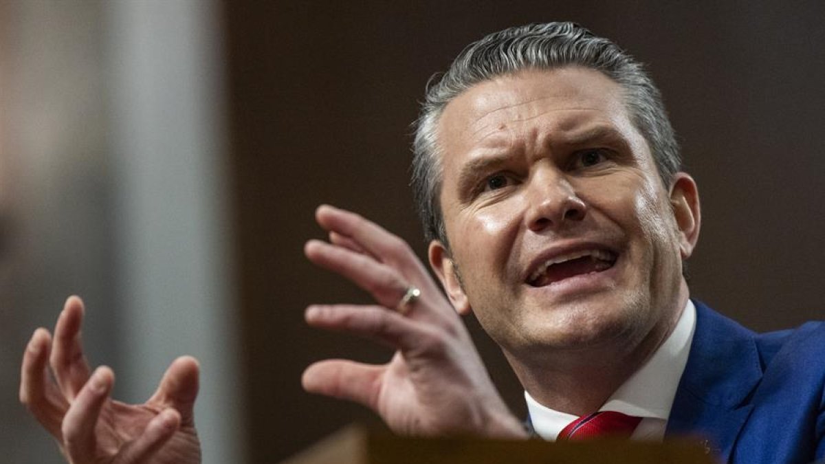 Pete Hegseth, nuevo secretario de Defensa de Estados Unidos.