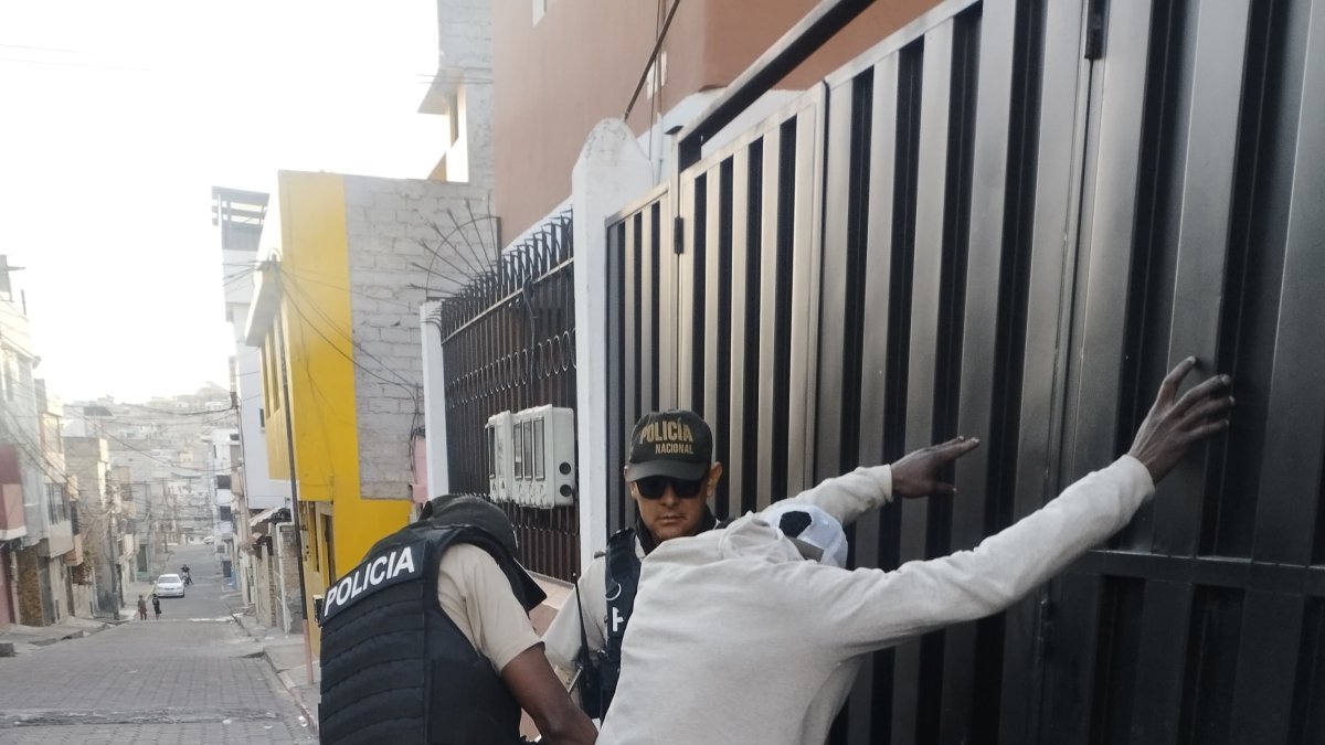 El delincuente es de nacionalidad colombiana.