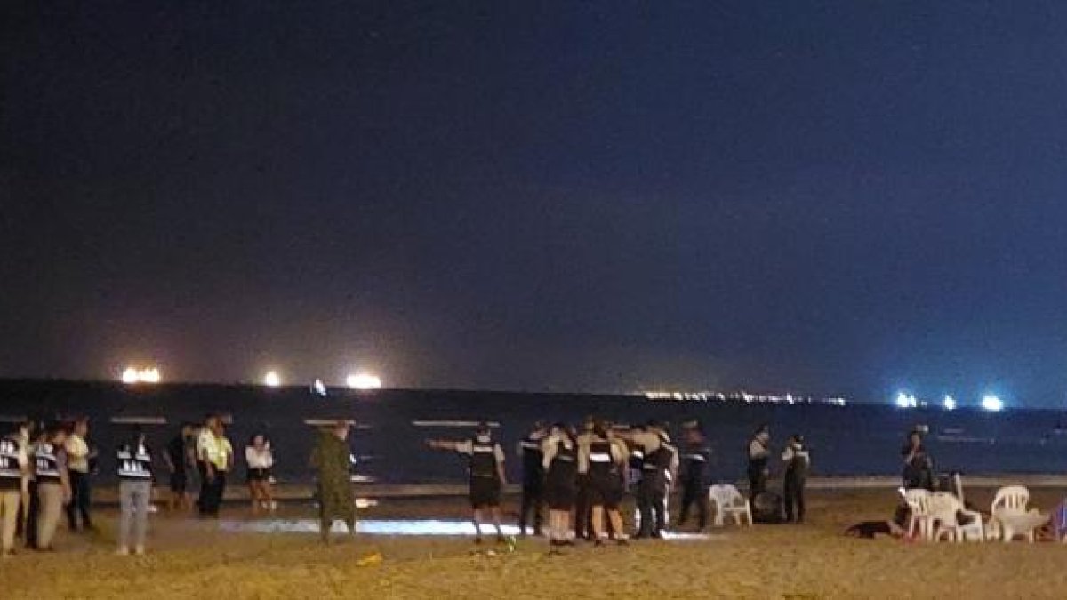 En la playa de Chipipe, en Salinas, un jefe de la CTE fue asesinado la noche del sábado 25 de enero.