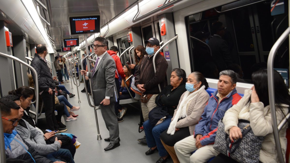 La novedad se registra en el trayecto entre la estación El Recreo y La Magdalena.