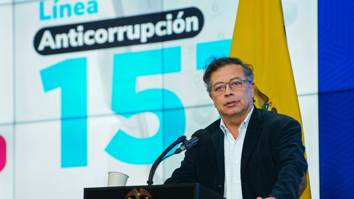El presidente de Colombia, Gustavo Petro.