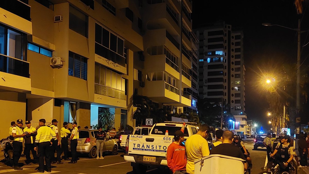 El teniente coronel de la CTE en Salinas, Ronald Patricio Gancino Chávez, fue asesinado en la playa de Chipipe la noche del 25 de enero.