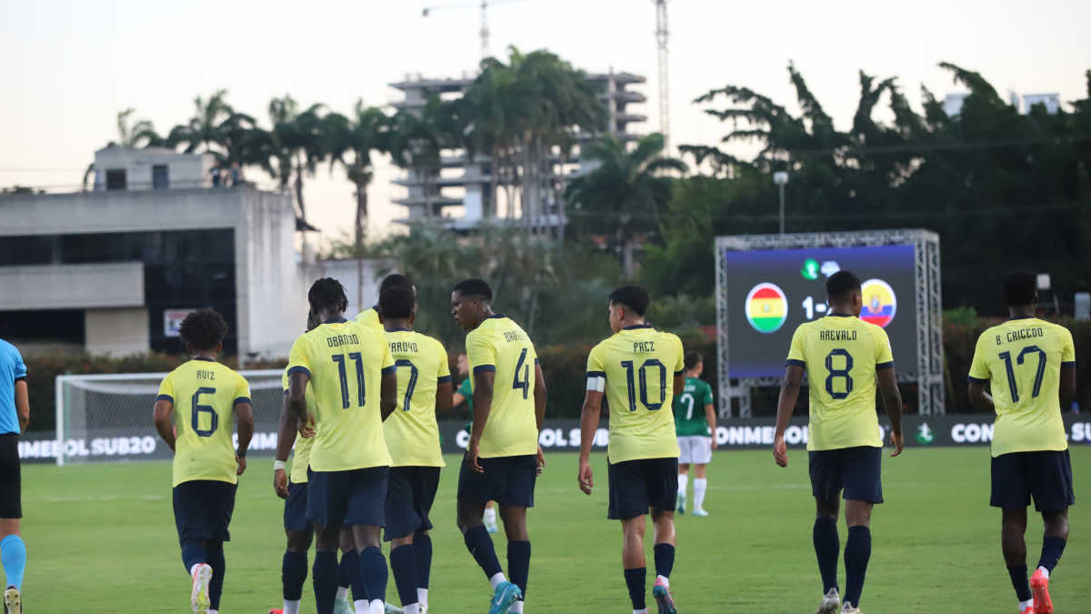 Ecuador disputa la segunda fecha del Sudamericano Sub-20 contra Colombia