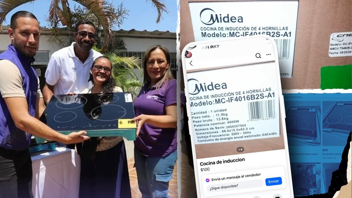 El MIES ha entregado gratuitamente cocinas de inducción que terminan vendiéndose en redes sociales.