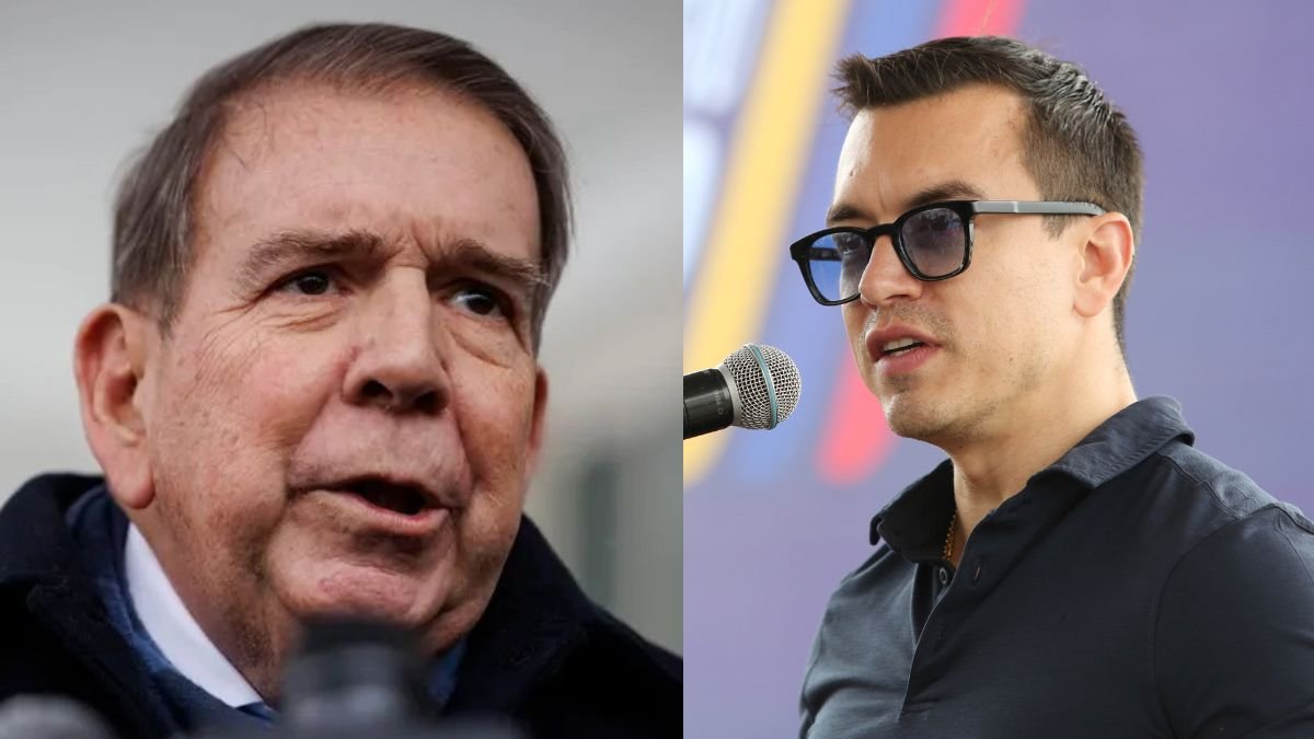 Edmundo González se reunirá con el presidente Daniel Noboa en el Palacio de Carondelet.