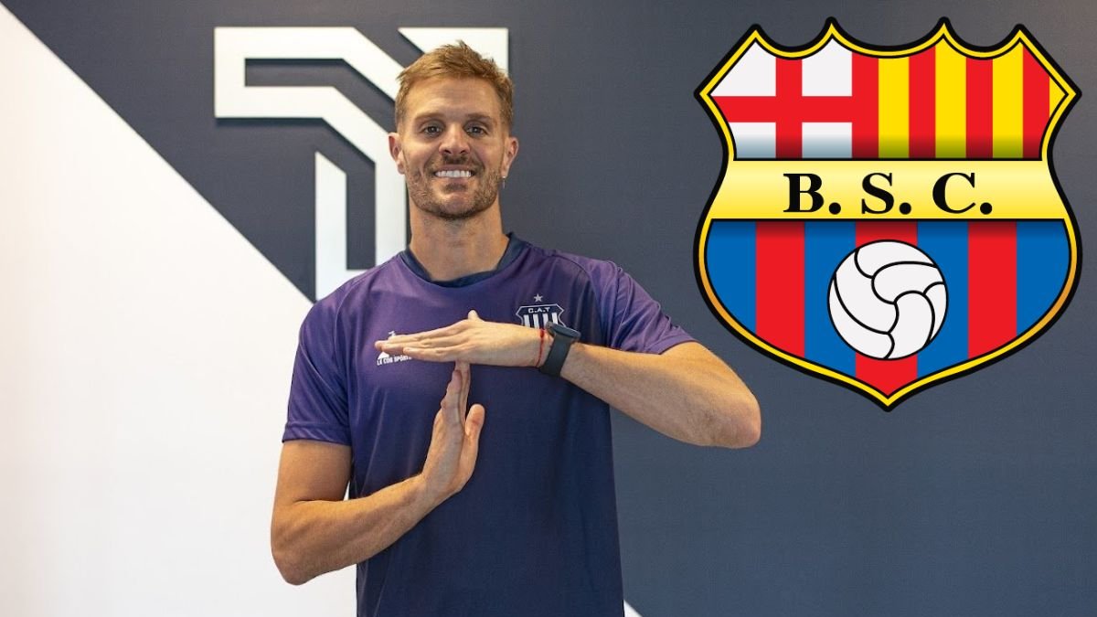 Javier Burrai exBarcelona, ahora arquero de Talleres.