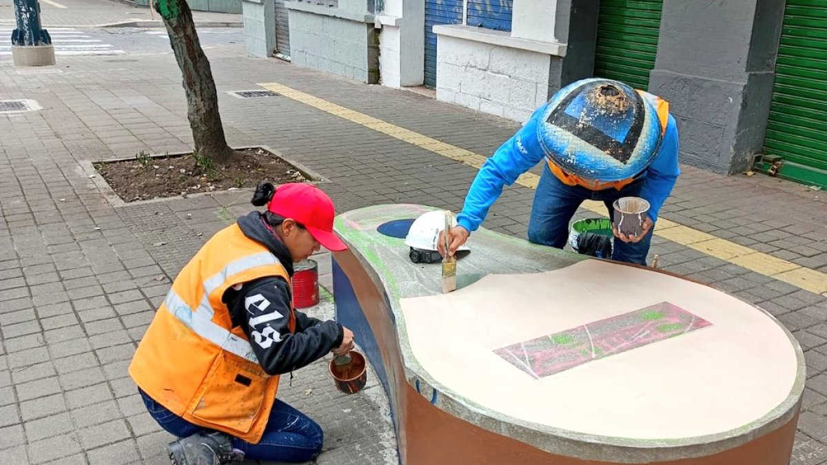 En la Av. Amazonas pintaron murales relacionados al arte, cultura, tradiciones de La Mariscal