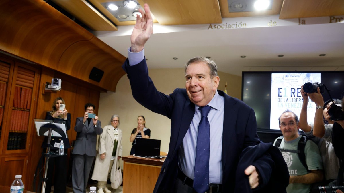 El venezolano Edmundo González será recibido por Daniel Noboa en Carondelet.