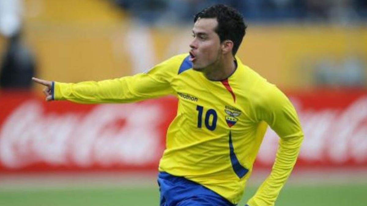 Jaime Iván Kaviedes fue figura en la selección ecuatoriana de fútbol