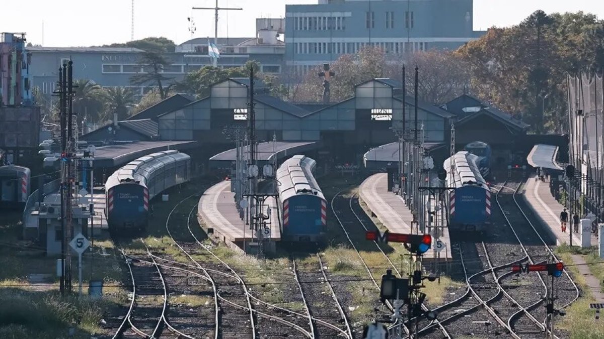Medida. La huelga de los trenes en Argentina.