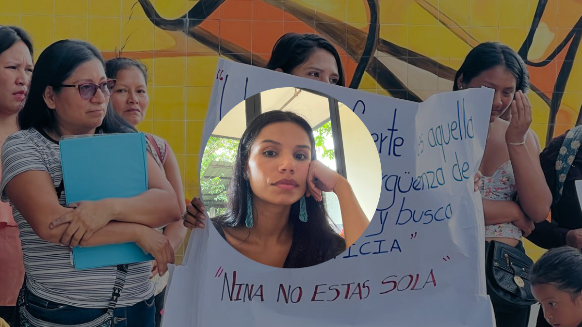 activista indígena ecuatoriana Nina Gualinga.