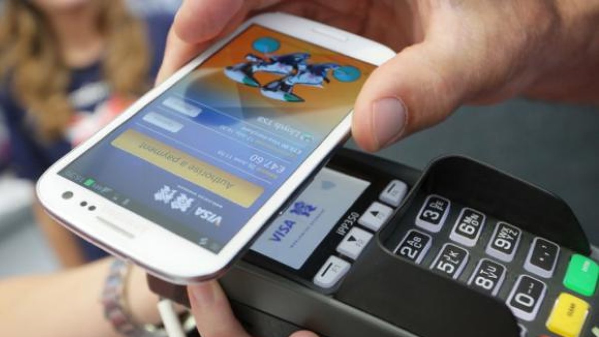 Transacción. Una de las formas que tiene Visa para hacer pagos.