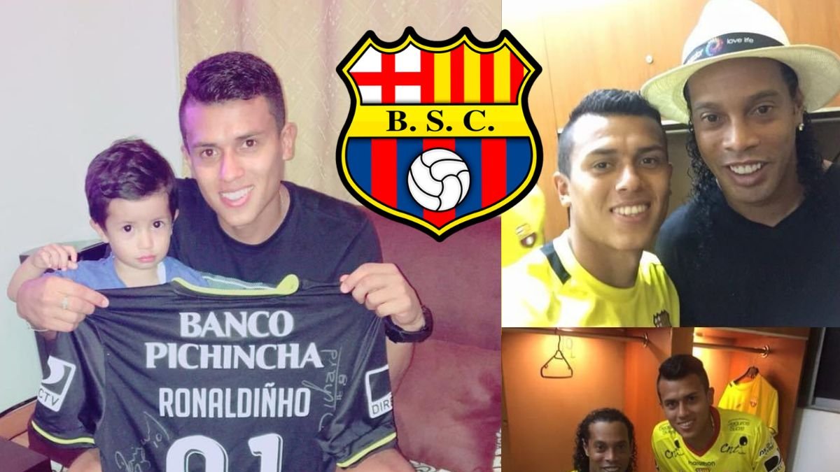 Richard Calderón estuvo en el medio campo de Barcelona con Ronaldinho en la Noche Amarilla.