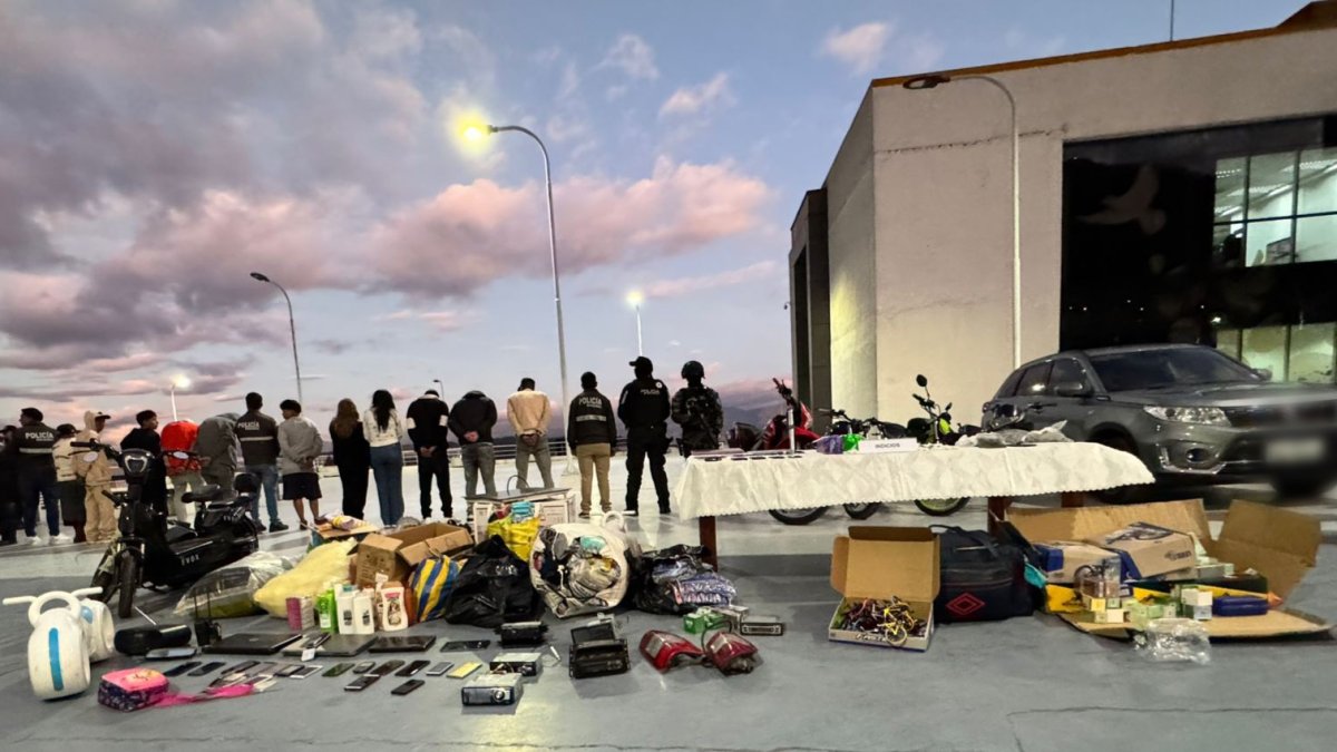 Los detenidos son sospechosos de los delitos como robo, estafa y microtráfico.