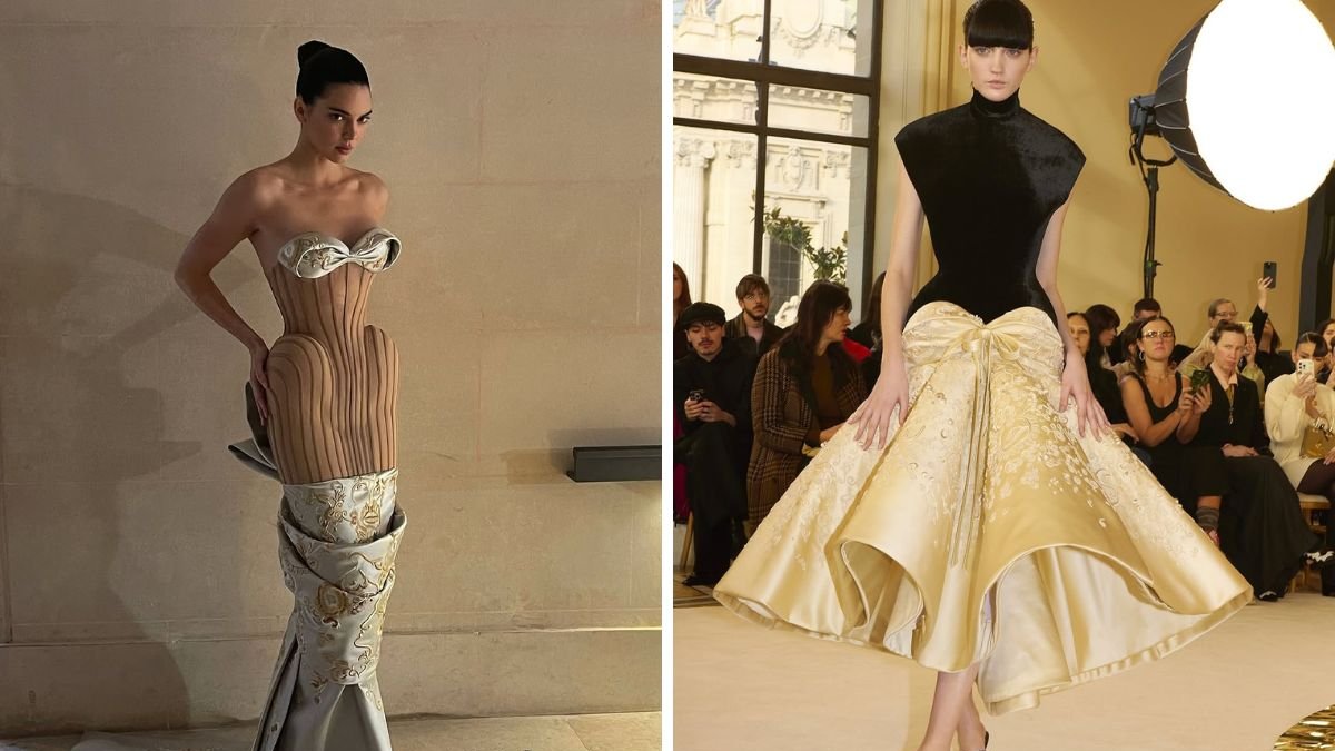 Diseños de Daniel Roseberry en Paris Fashion Week