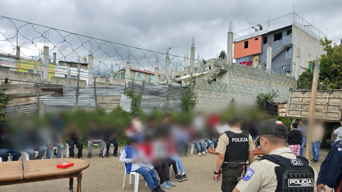 Entre los pacientes había menores de edad. Intervino la Dinased.