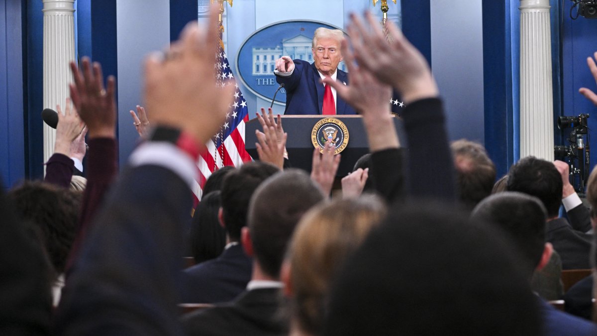 Gobierno. Trump llegó a la Casa Blanca, con la firma promesa de contrarrestar la migración que afecta a EE.UU.