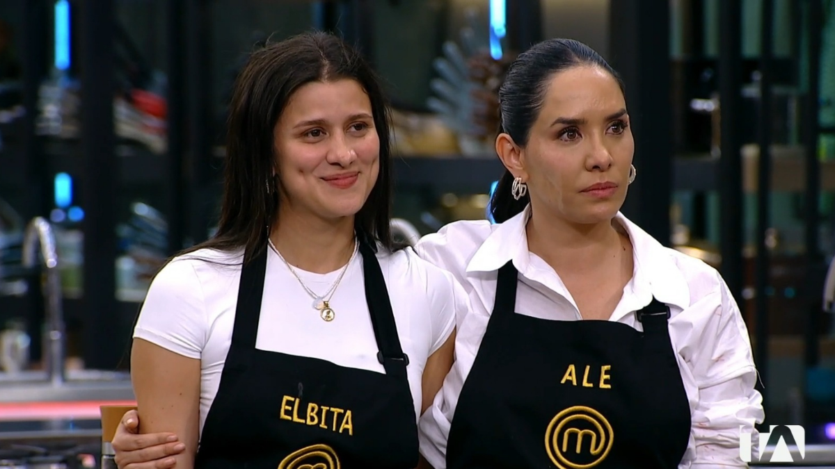 Elba y Ale, fuera de la competencia en MasterChef Celebrity Ecuador 2.