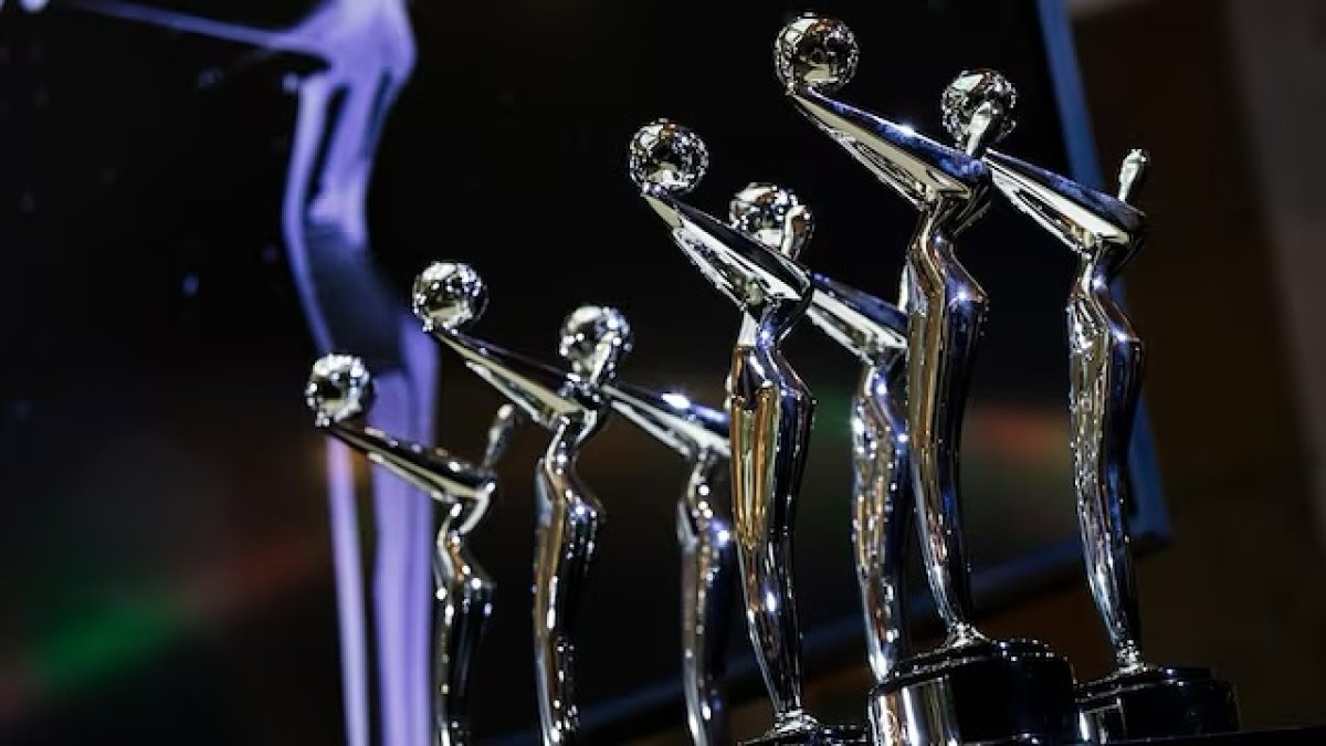 La estatuilla que se entrega a los ganadores.