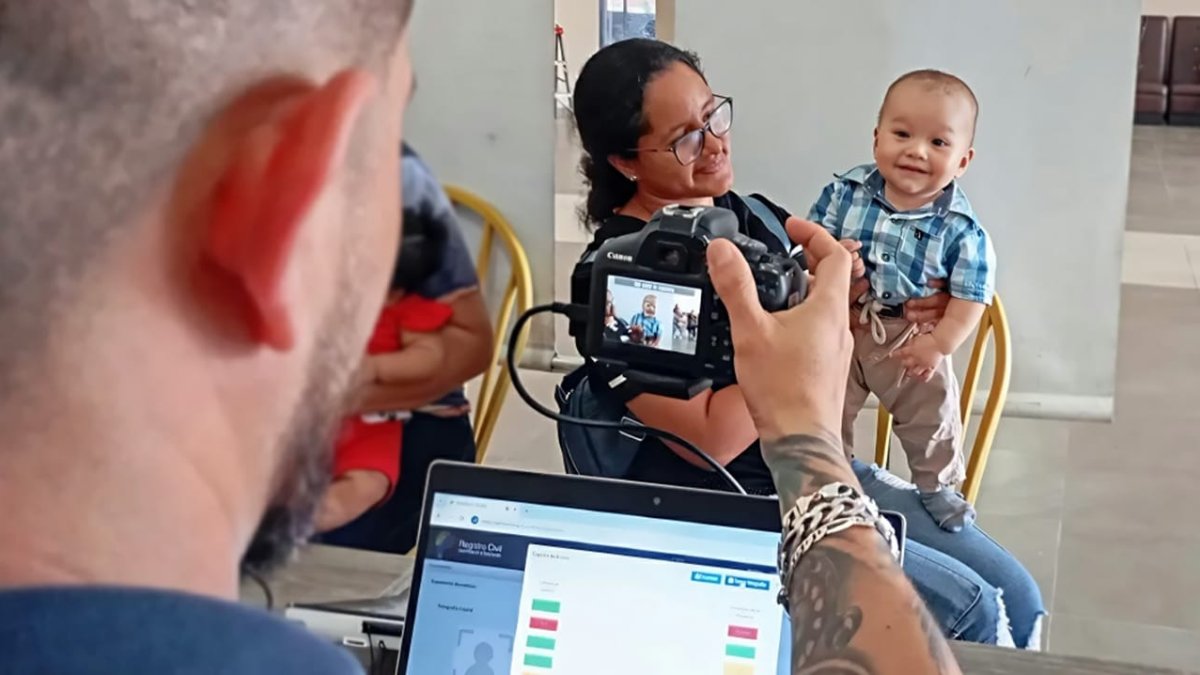 Proceso. El Registro Civil señaló que la iniciativa pretende garantizar el derecho a la identidad de los niños en situación de vulnerabilidad.