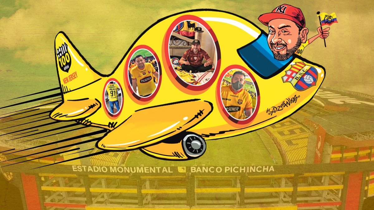 Anthony Richards y su locura por Barcelona SC.