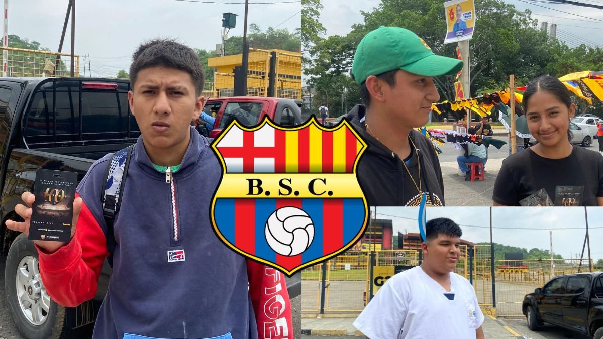 Los hinchas de Barcelona SC ya con sus entradas para la Noche Amarilla.