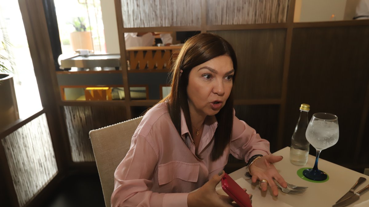 Ejecutiva. Diana Pérez, la nueva gerente de Motorola para Ecuador y Colombia.