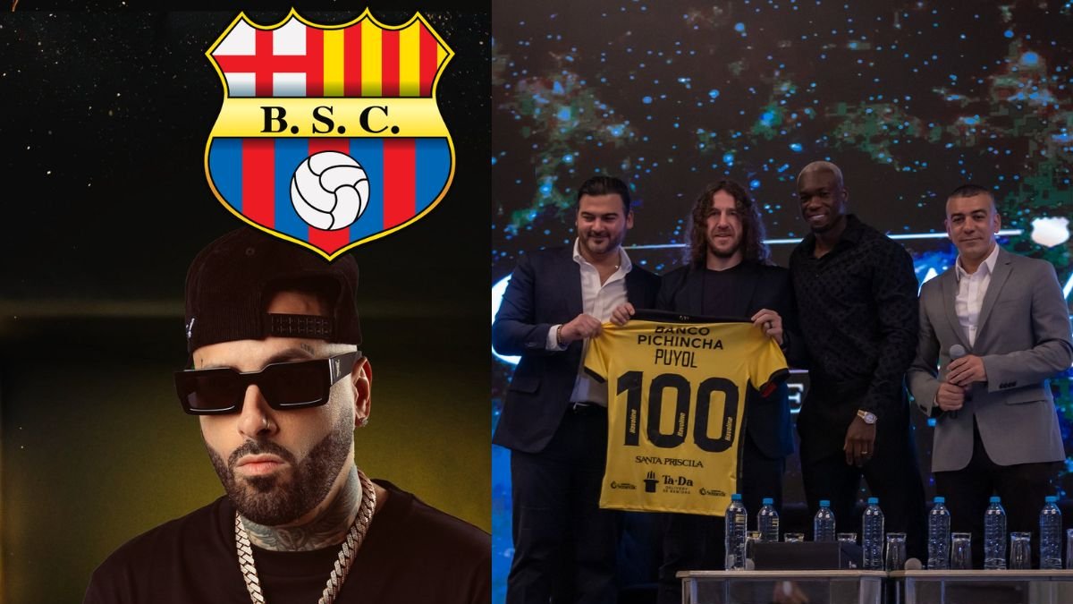 Noche Amarilla con Nicky Jam, Carles Puyol y Felipe Caicedo.