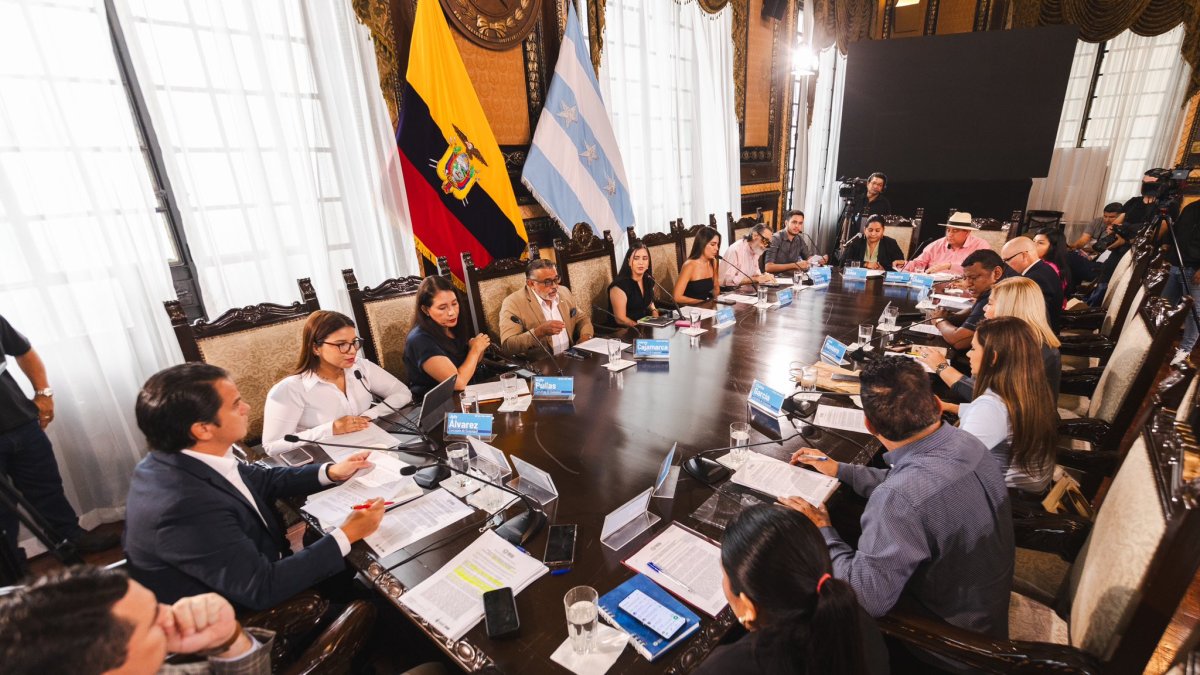 Concejo. Los ediles durante una reciente sesión.