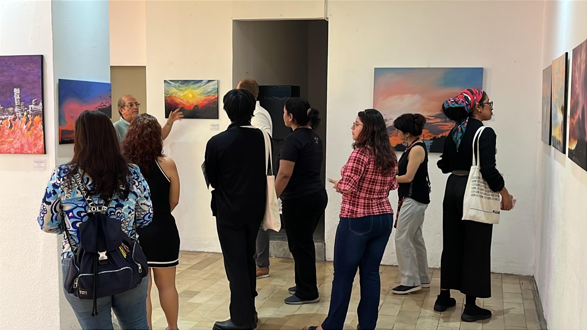 La muestra se exhibe en la Casa de la Cultura Ecuatoriana Núcleo del Guayas.