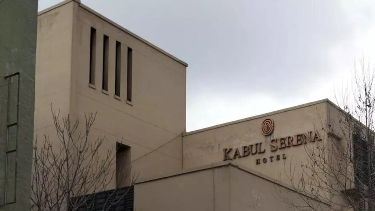 El edificio del hotel Serena de Kabul