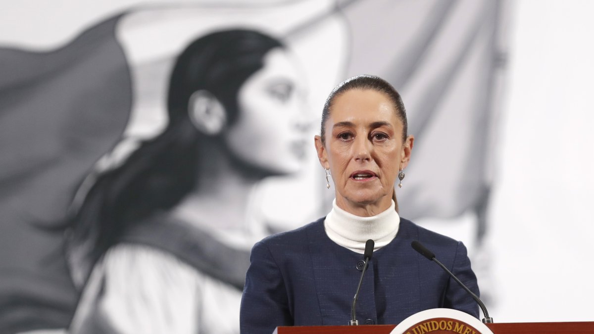 Sheinbaum afirmó que su homólogo de Estados Unidos, Donald Trump, pausó 