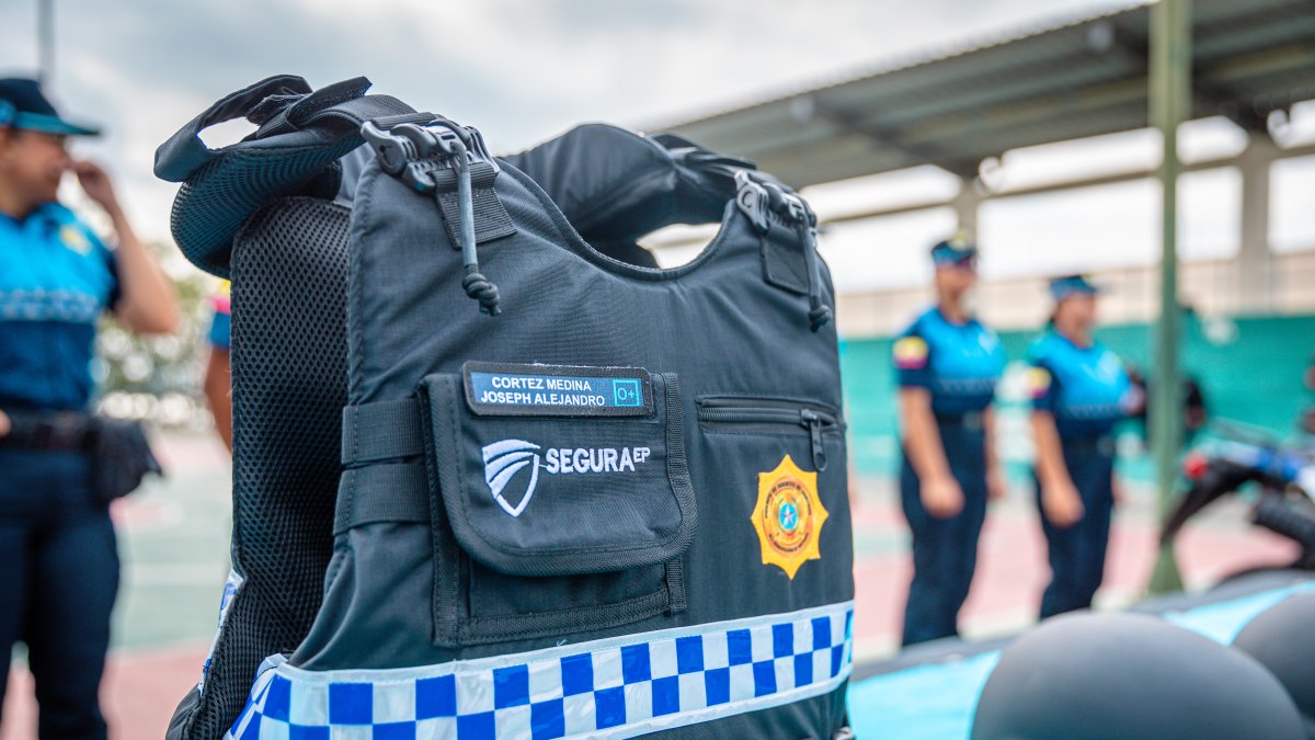 Guayaquil. Los agentes recibieron estos elementos.