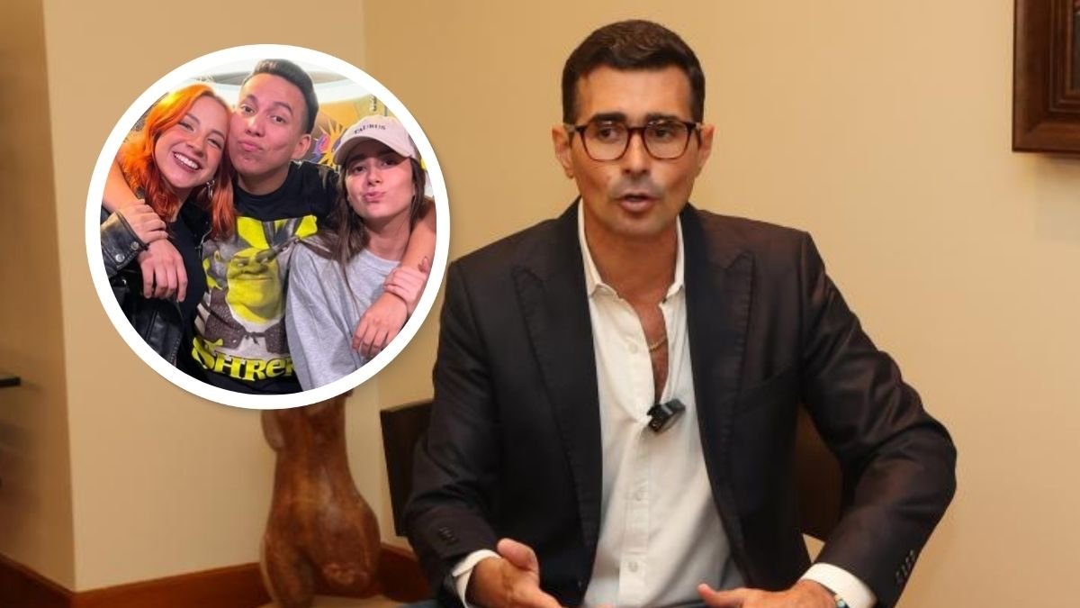 Andrés Guschmer se refirió al audio en donde Álex Vizuete menciona a su hija Luciana. Ambos eran compañeros en el podcast, junto a Viviana Salame.