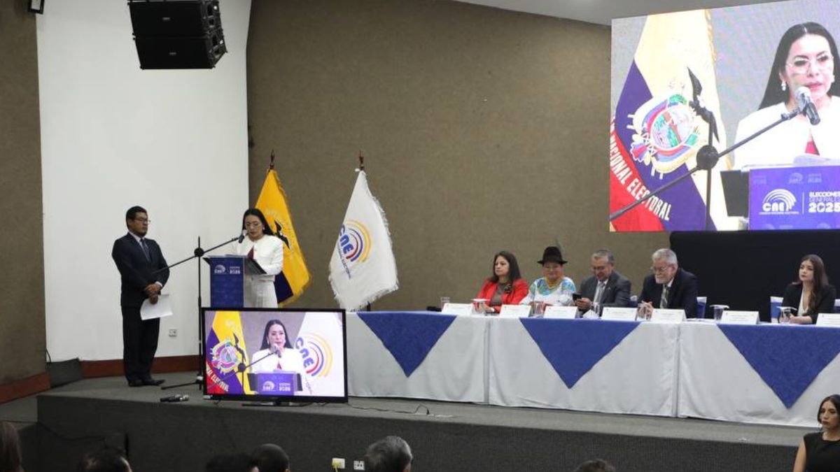 El CNE, liderado por Diana Atamaint, proclamará los resultados oficiales de las elecciones generales de 2025.