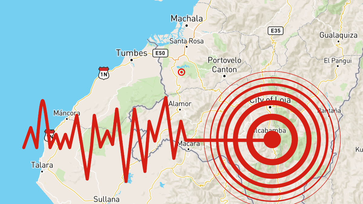 El epicentro del sismo fue Arenillas, El Oro.