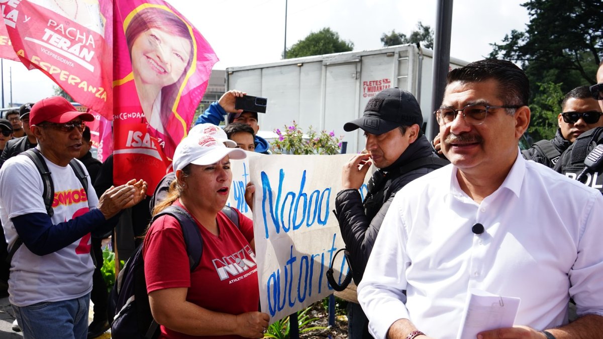 Jorge Escala de Unidad Popular denunció a Cynthia Gellibert el 9 de enero.
