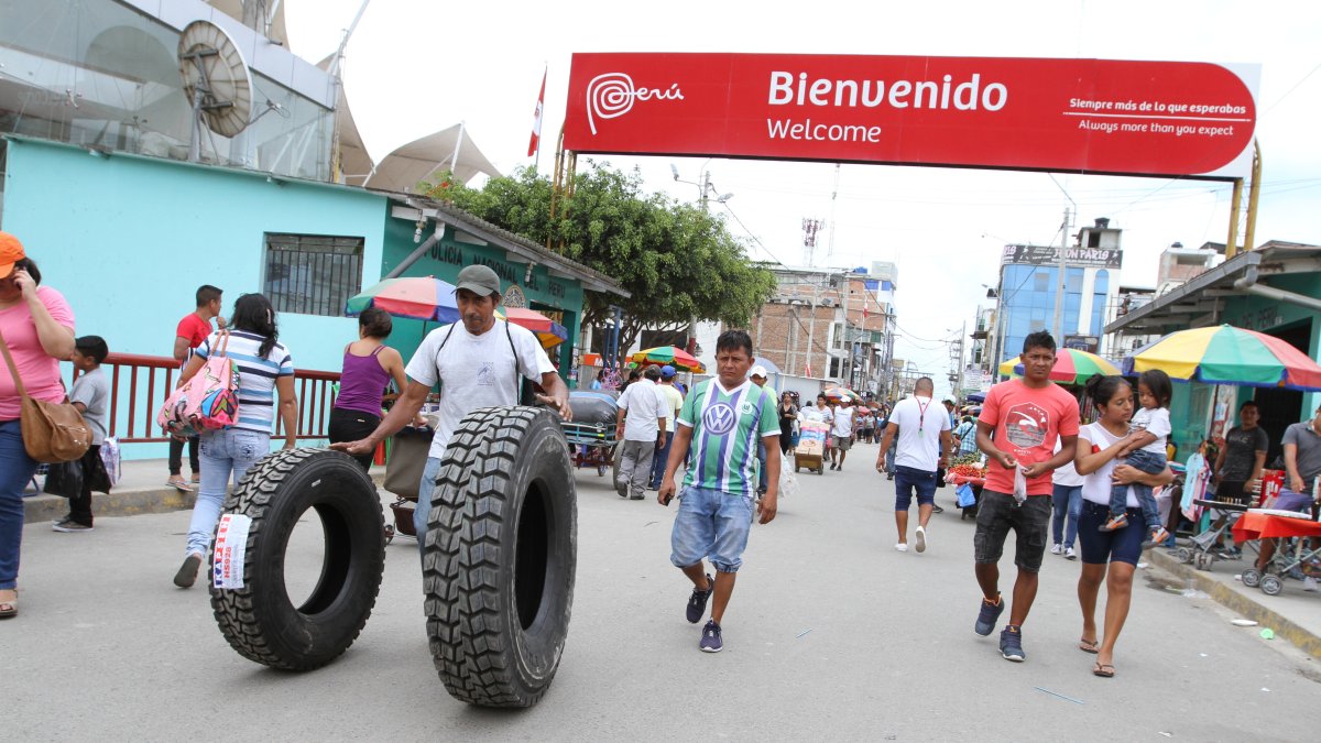 El Gobierno de Perú alertó del impacto económico por el cierre temporal de la frontera con Ecuador.