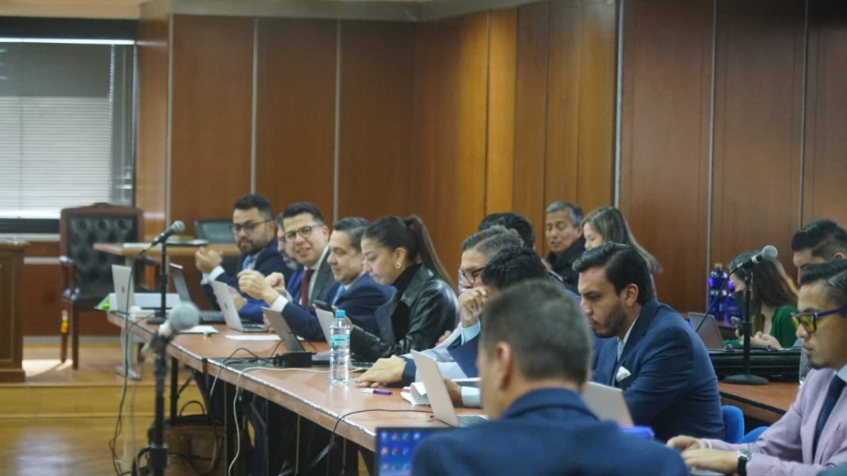 Pablo Muentes, Gloria Gallardo, Johan Marfetán y Mercedes Villarreal son acusados como autores del delito de delincuencia organizada en el caso Purga.