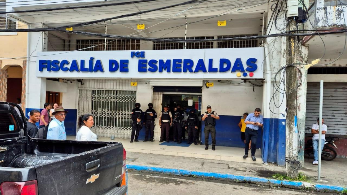 Fiscalía de Esmeraldas.