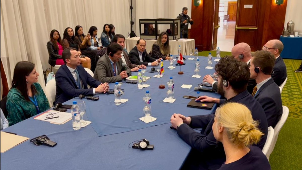 El pasado 31 de enero se concluyó la sexta ronda de negociación de los equipos de Ecuador y Canadá.