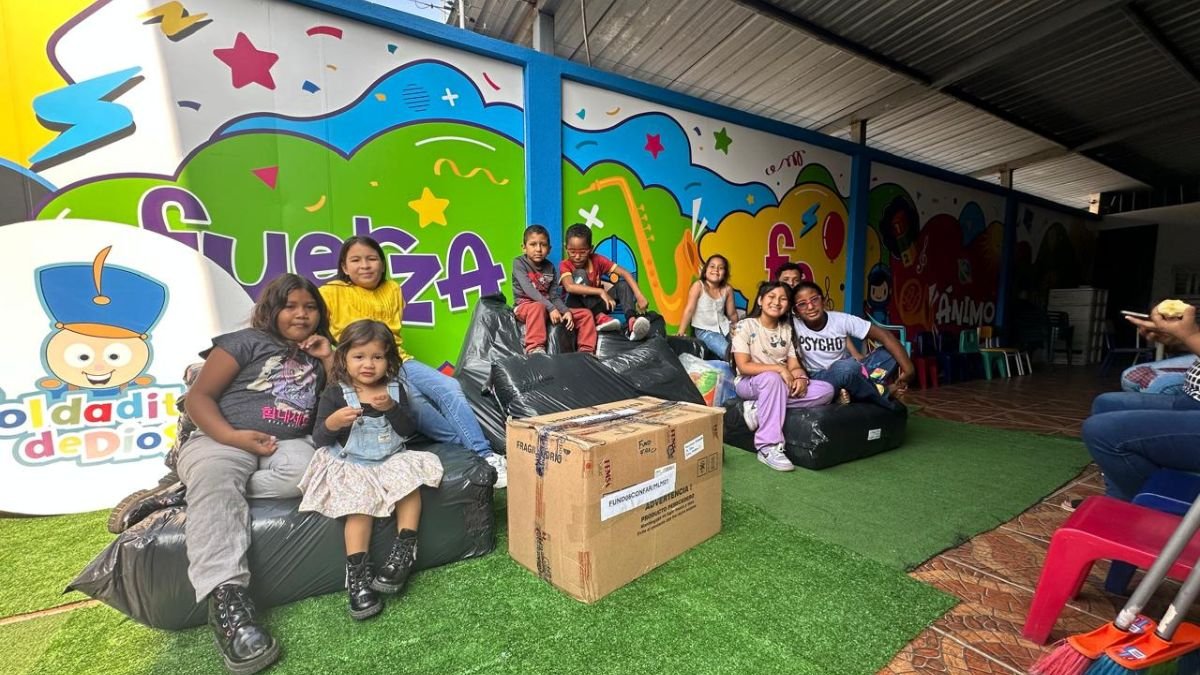Albergue. Soldaditos de Dios mantiene una casa de acogida para niños con cáncer en la ciudadela la Atarazana en Guayaquil.