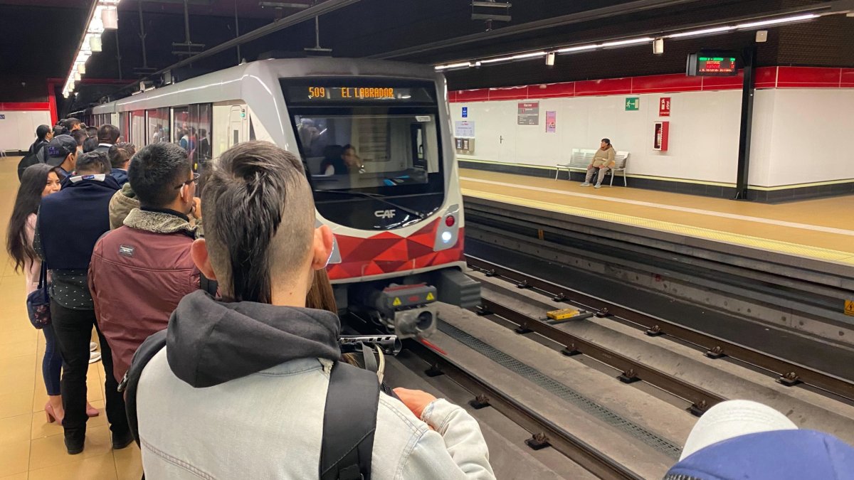 Usuarios han notado una disminución de velocidad en los trenes entre El Recreo y La Magdalena.